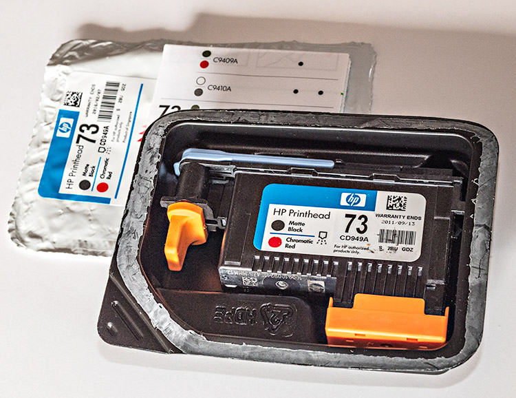 HP Z3100Z3200 Manual Cleaning of Print Heads